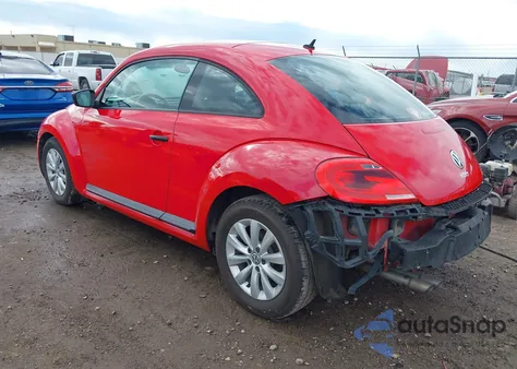 2013 Volkswagen Beetle 2.5L Entry из США, поврежденный, VIN 3VWFP7AT3DM645071